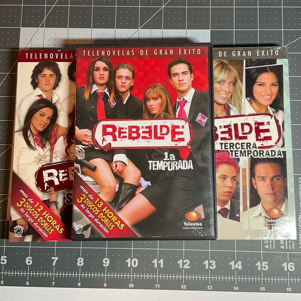 Rebelde DVD Set